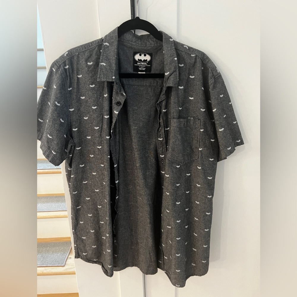 Batman button up